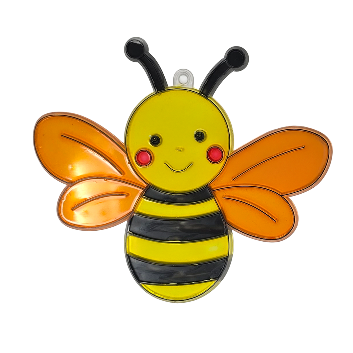 Suncatcher  -   Bee  -  Pack of 5 with Suction Hooks