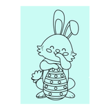 Bunny & Egg - A5 Sand Art - Pack of 10