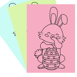 Bunny & Egg - A5 Sand Art - Pack of 10