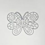 Suncatcher  -  Butterfly  - Pack of 5 with Suction Hooks