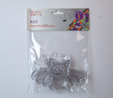 Suncatcher  -  Bat   -   Pack of 5 with Suction Hooks