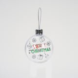 Make your own Christmas Bauble - Pack of 10