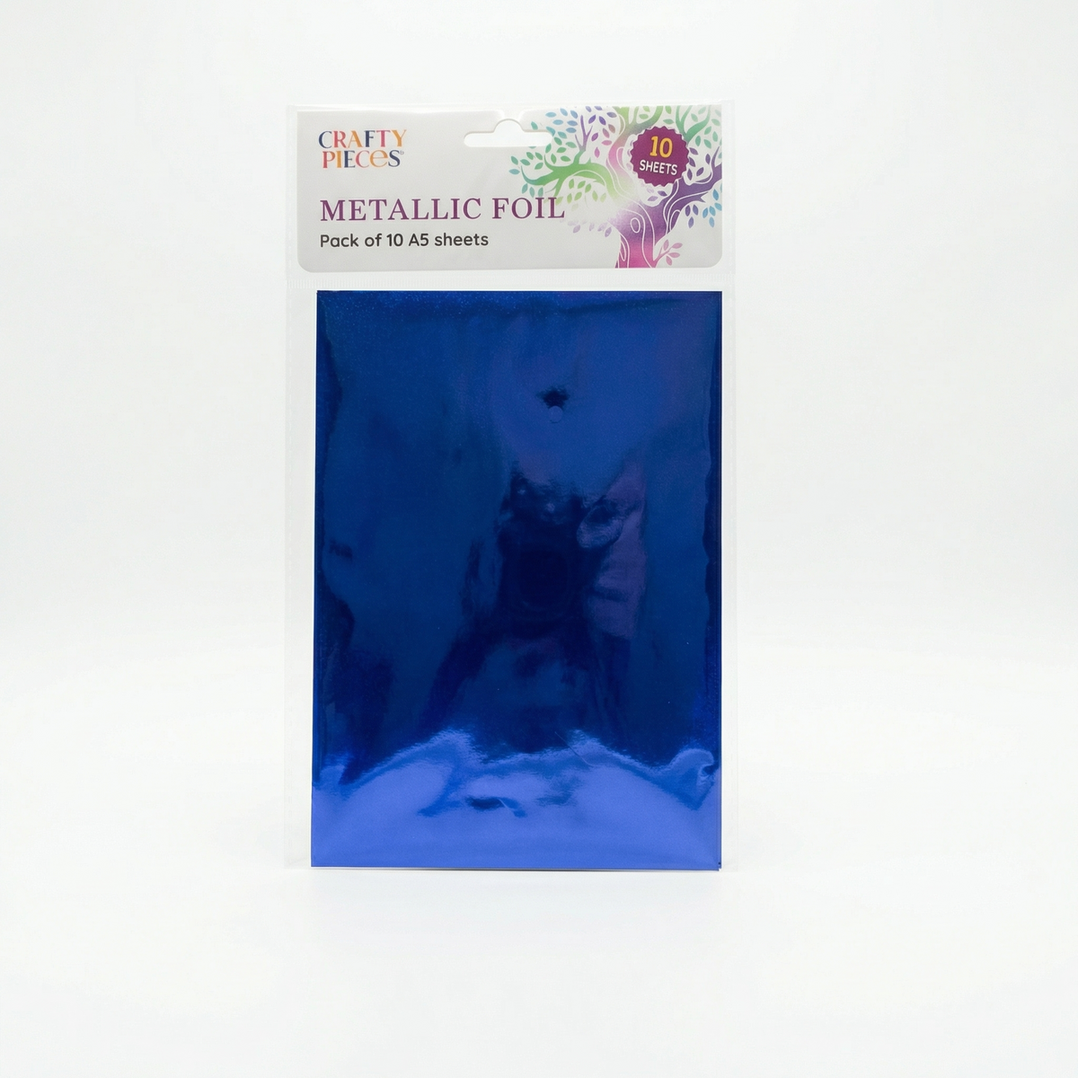 Metallic Foil - Dark Blue Pack of 10 A5 Sheets