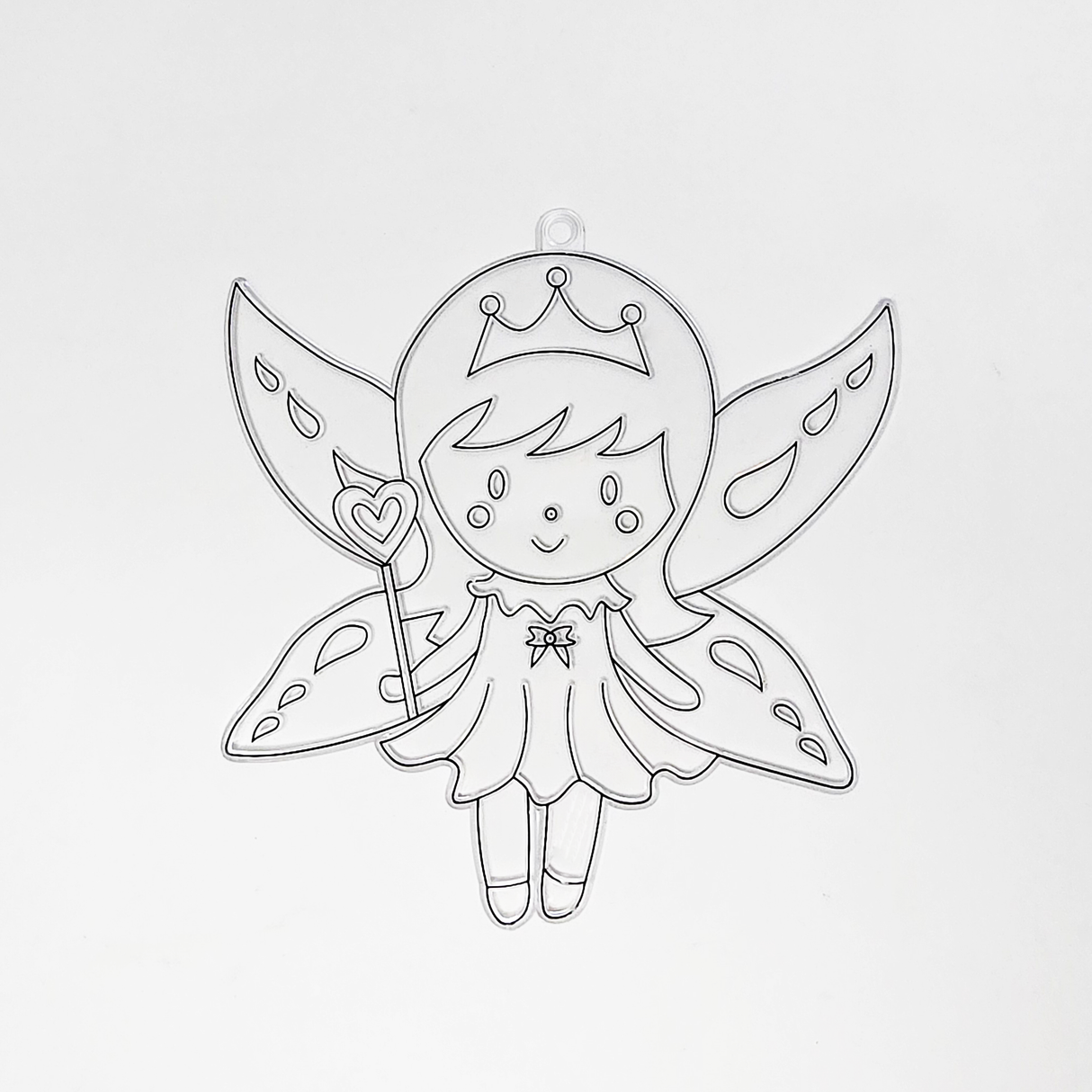 Suncatcher  -  Fairy  -   Pack of 5 with Suction Hooks