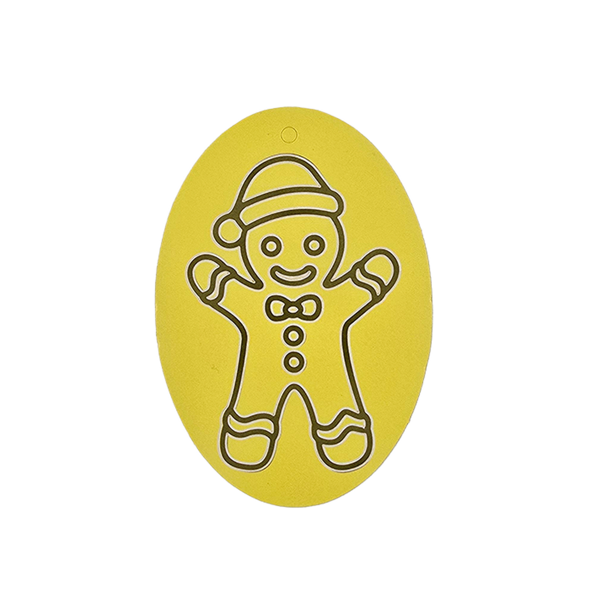 Gingerbread Oval Sand Art Picture (10 Pack)