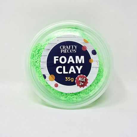 Foam Clay 35g Tub - Neon Green