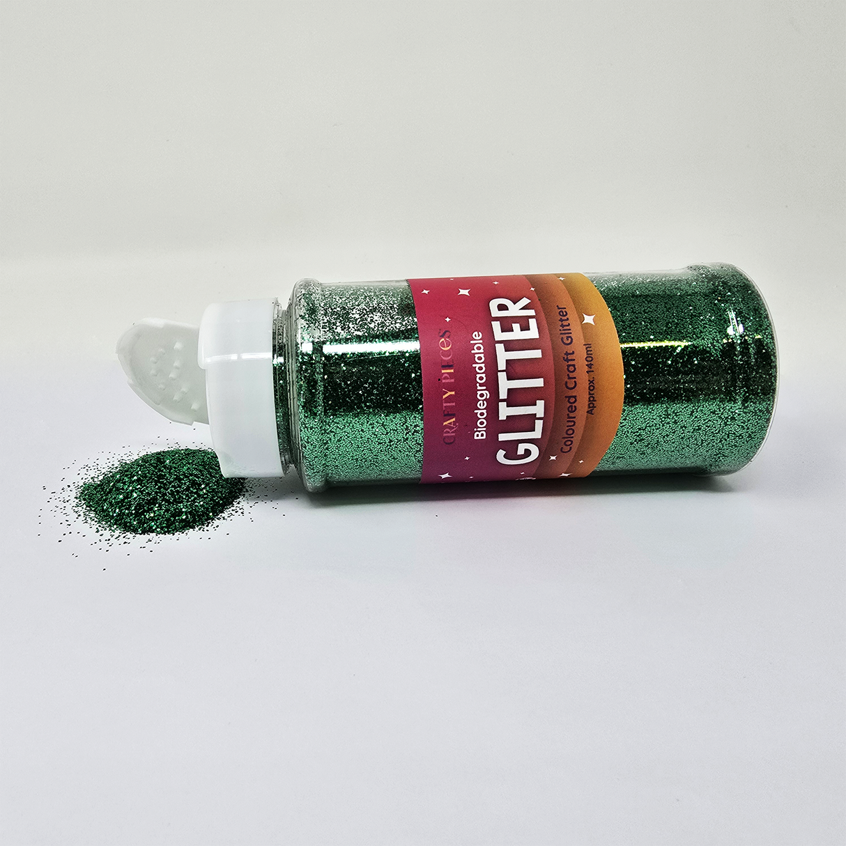Bio Degradable Glitter 140g - Green