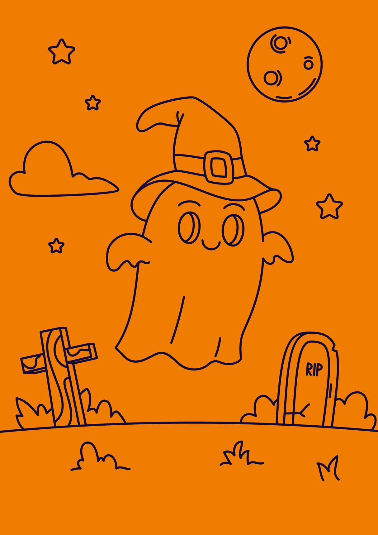 Little Ghost Sand Art Picture (10 Pack)