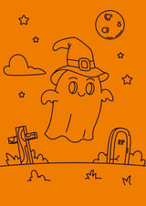 Little Ghost Sand Art Picture (10 Pack)