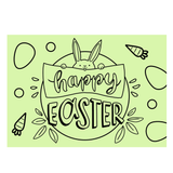Happy Easter - A5 Sand Art - Pack of 10