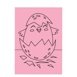 Hatching Chick - A4 Sand Art - Pack of 10