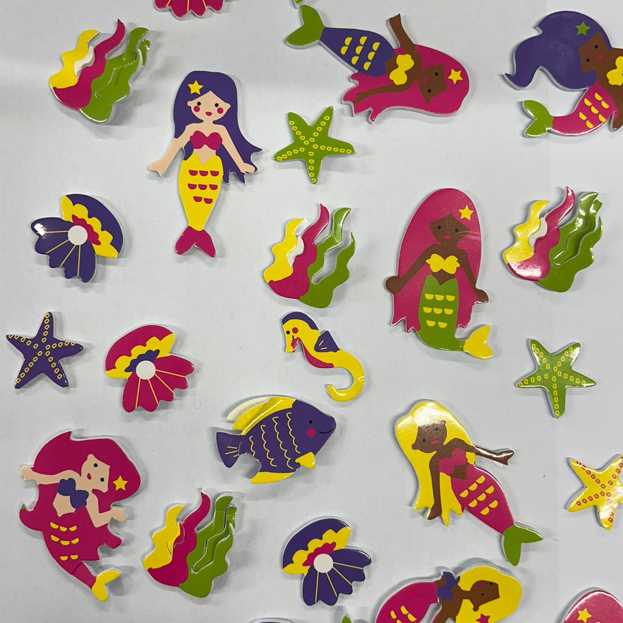 Mermaid Foam Stickers x 1 Pack