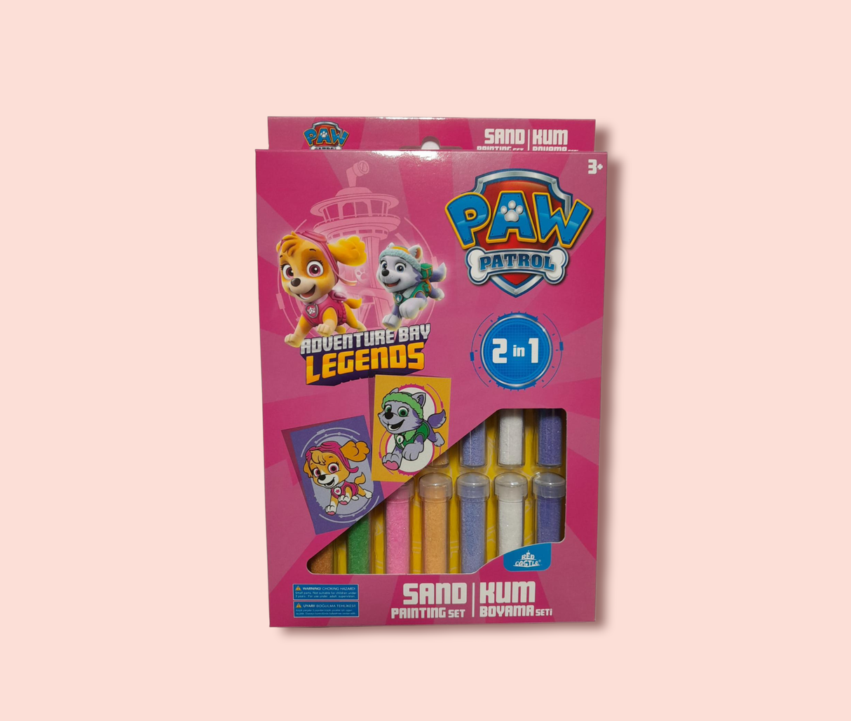 Paw Patrol Pink - 2in1 Disney Sand Art Kit