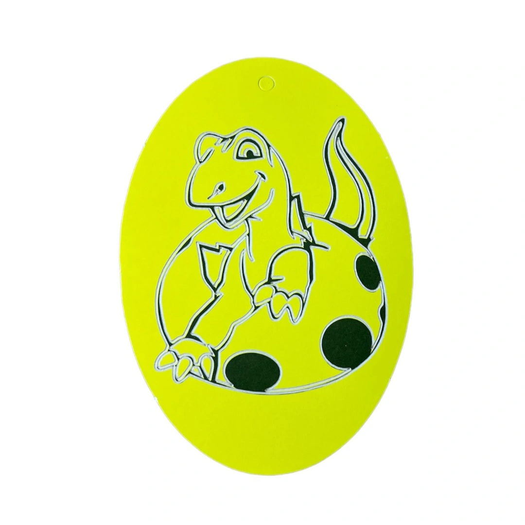 Hatching Dinosaur Oval Sand Art Picture (10 Pack)