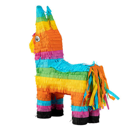 Rainbow Donkey Piñata