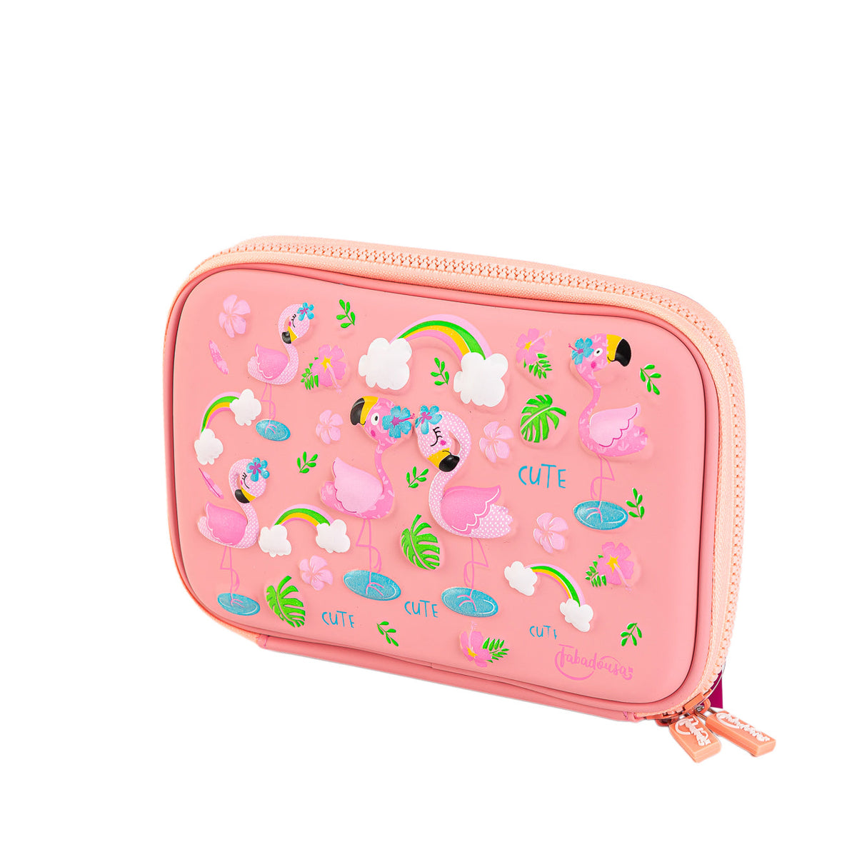 Pink Flamingo Hardtop Pencil Case