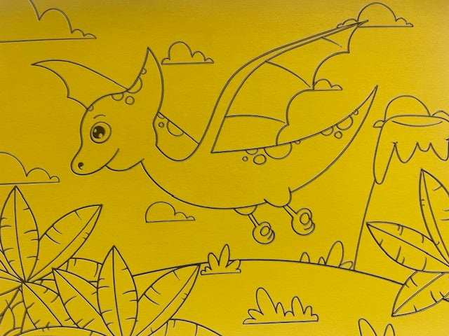 Pterodactyl Sand Art