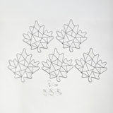 Suncatcher  -  Maple  -   Pack of 5 with Suction Hooks