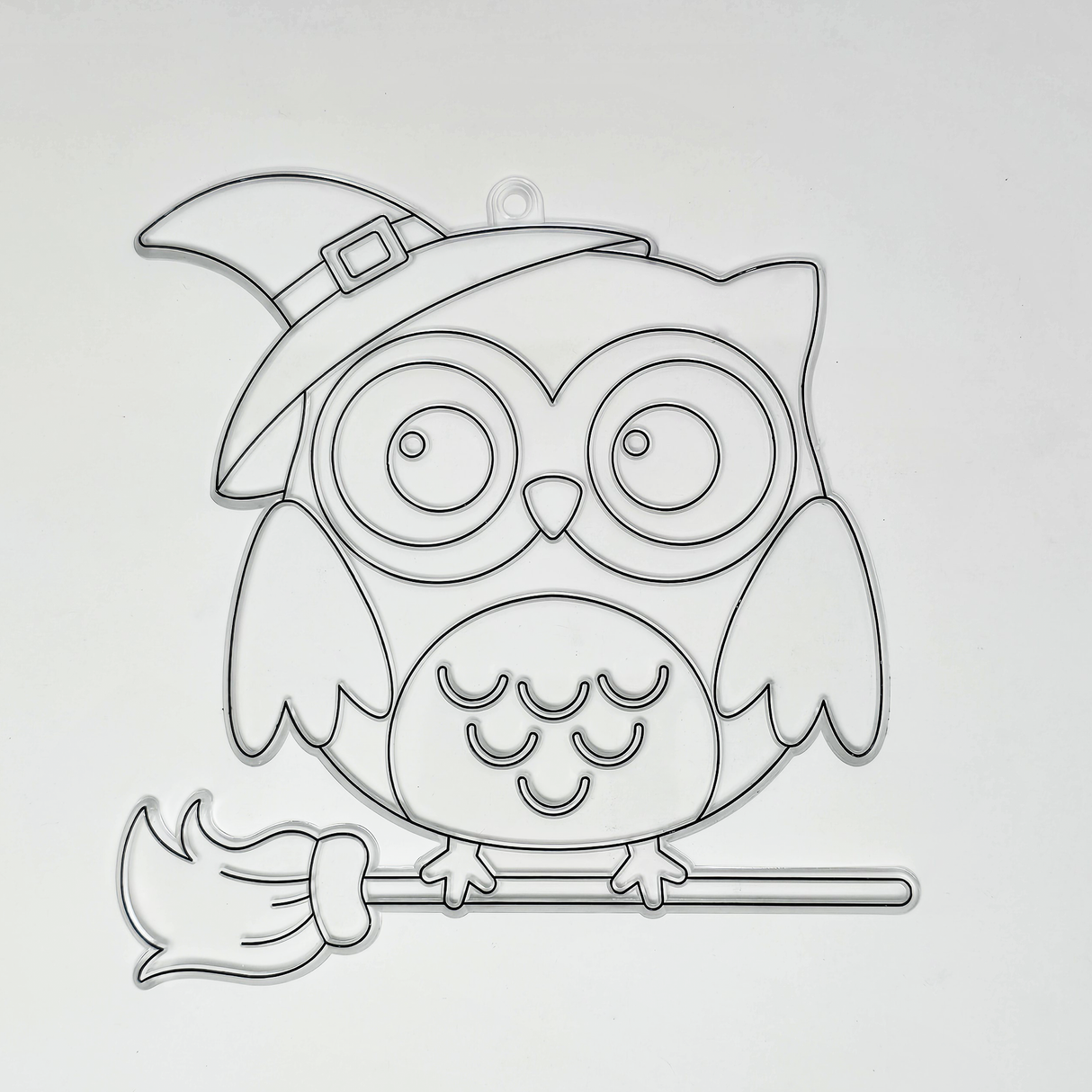 Suncatcher  -  Wise Owl  -  Pack of 5 with Suction Hooks