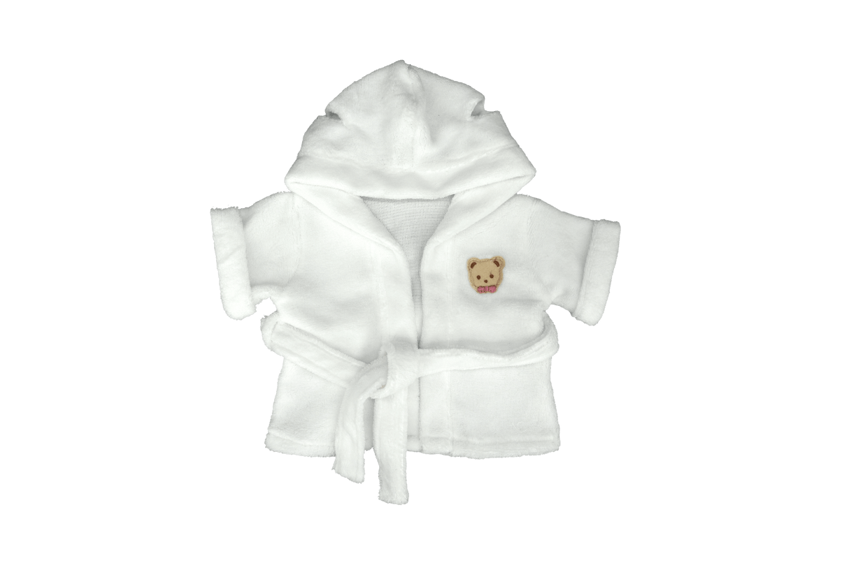 White Bathrobe