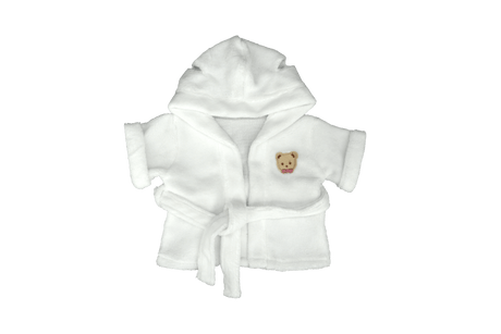 White Bathrobe