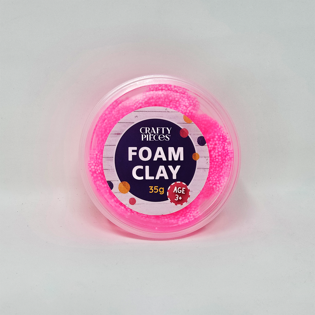 Foam Clay 35g Tub - Pink