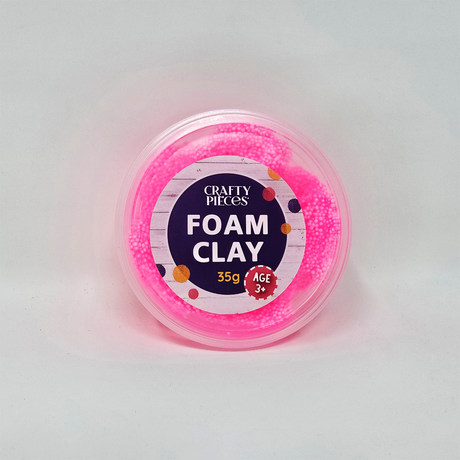 Foam Clay 35g Tub - Pink
