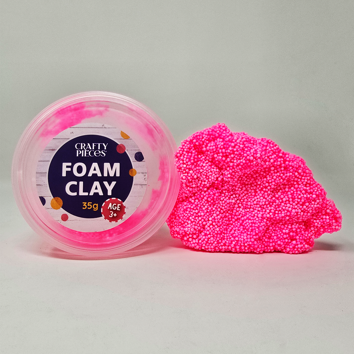 Foam Clay 35g Tub - Pink
