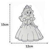 Suncatcher  -   Princess  -  Pack of 5 with Suction Hooks