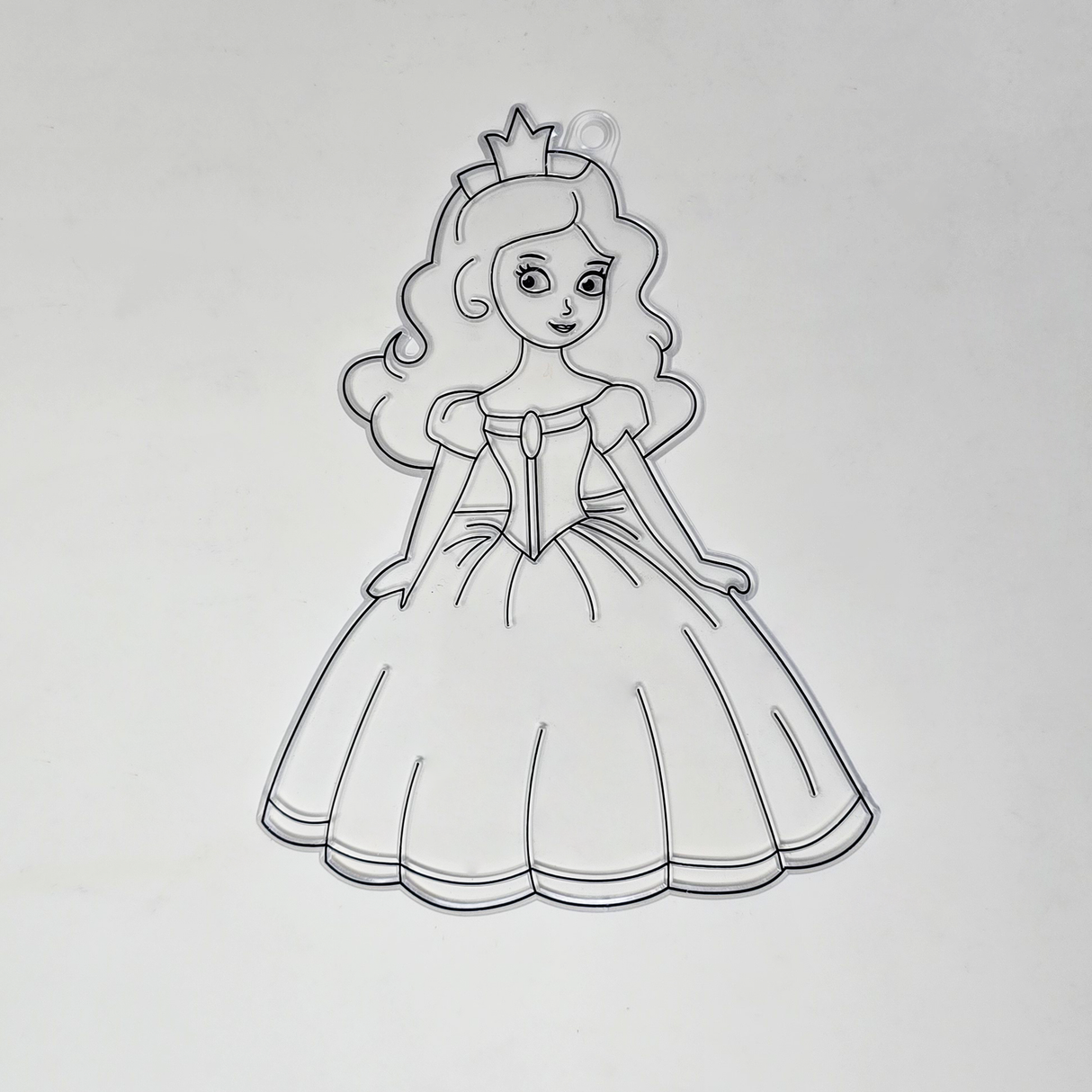 Suncatcher  -   Princess  -  Pack of 5 with Suction Hooks