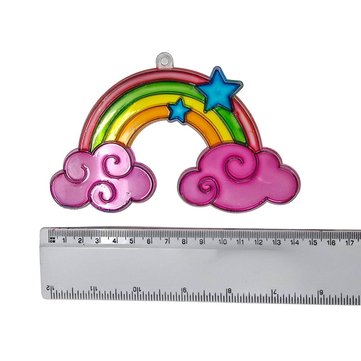 Suncatcher  -  Rainbow   -  Pack of 5 with Suction Hooks
