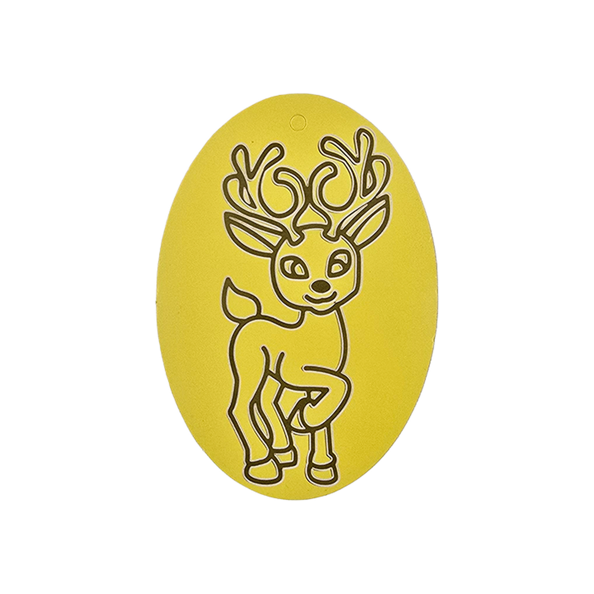 Reindeer Oval Sand Art Picture (10 Pack)