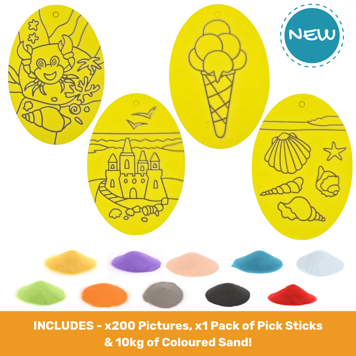 Seaside Sand Art Bundle