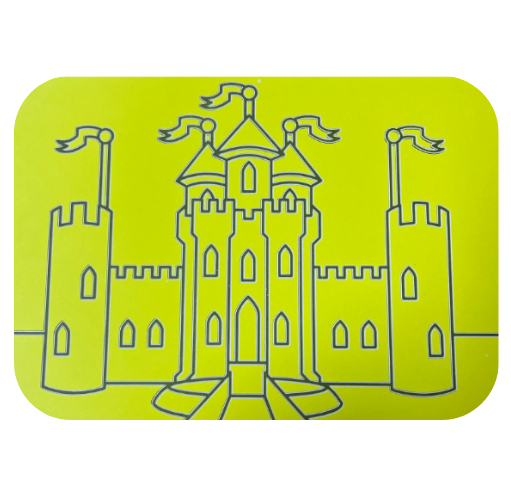 Castle A5 Sand Art Picture (10 Pack)
