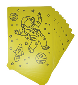 Astronaut A4 Sand Art - Pack of 10