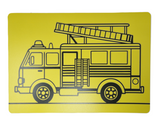 Firetruck A4 Sand Art - Pack of 10