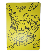 Jungle Animals A4 Sand Art - Pack of 10