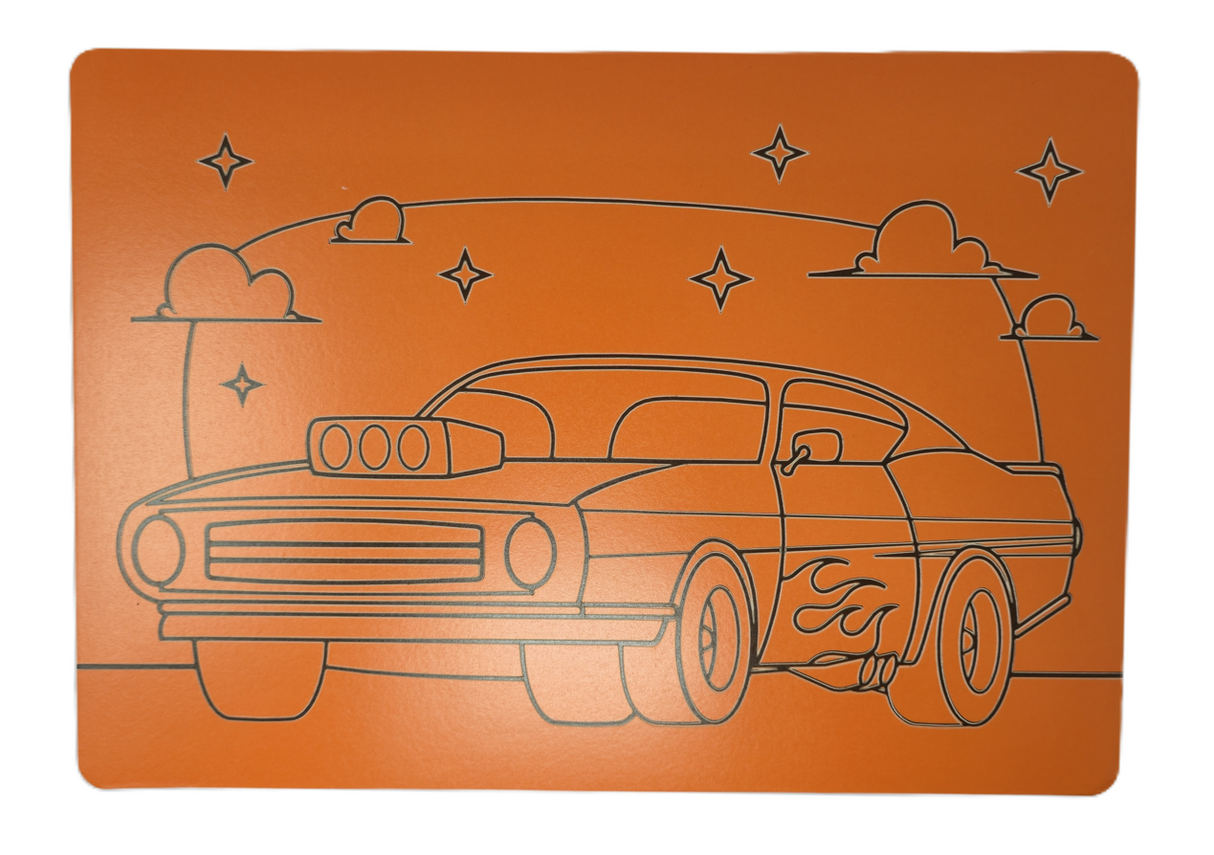Hot Rod A4 Sand Art - Pack of 10