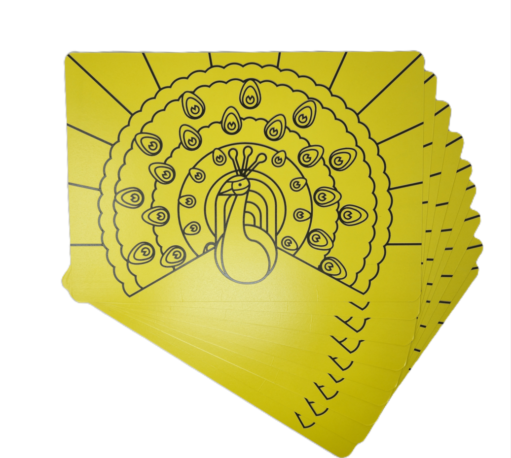 Proud Peacock A4 Sand Art - Pack of 10
