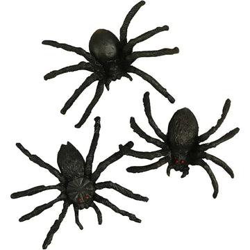 Plastic Spiders (pack of 60)