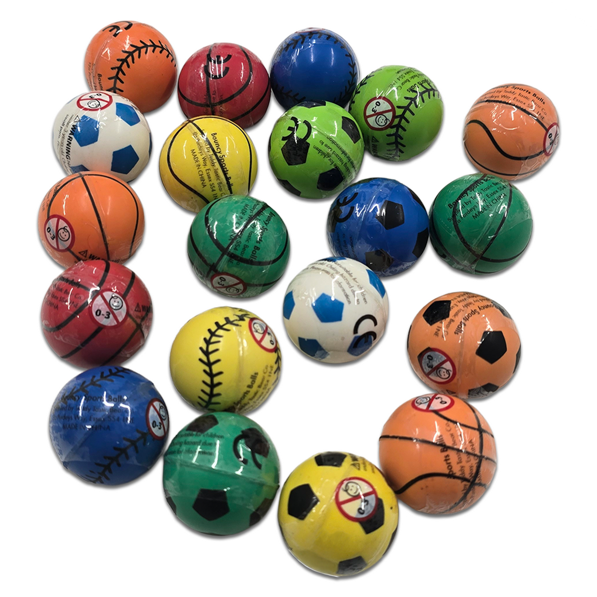 Sports Balls Pack of 20