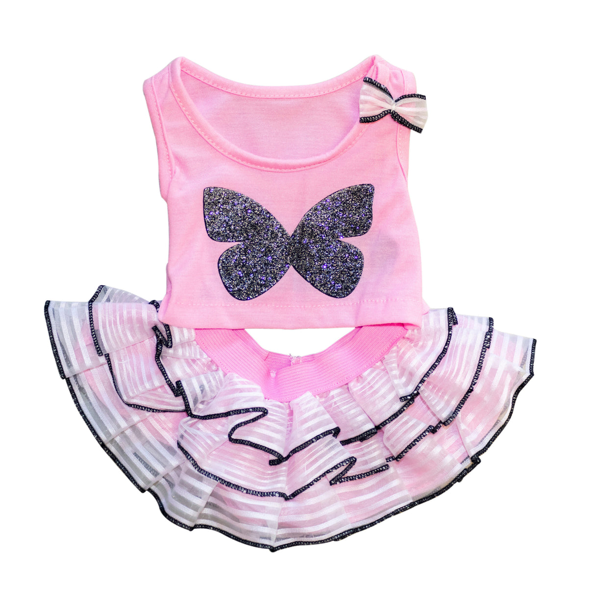 Butterfly Top with Tutu Skirt