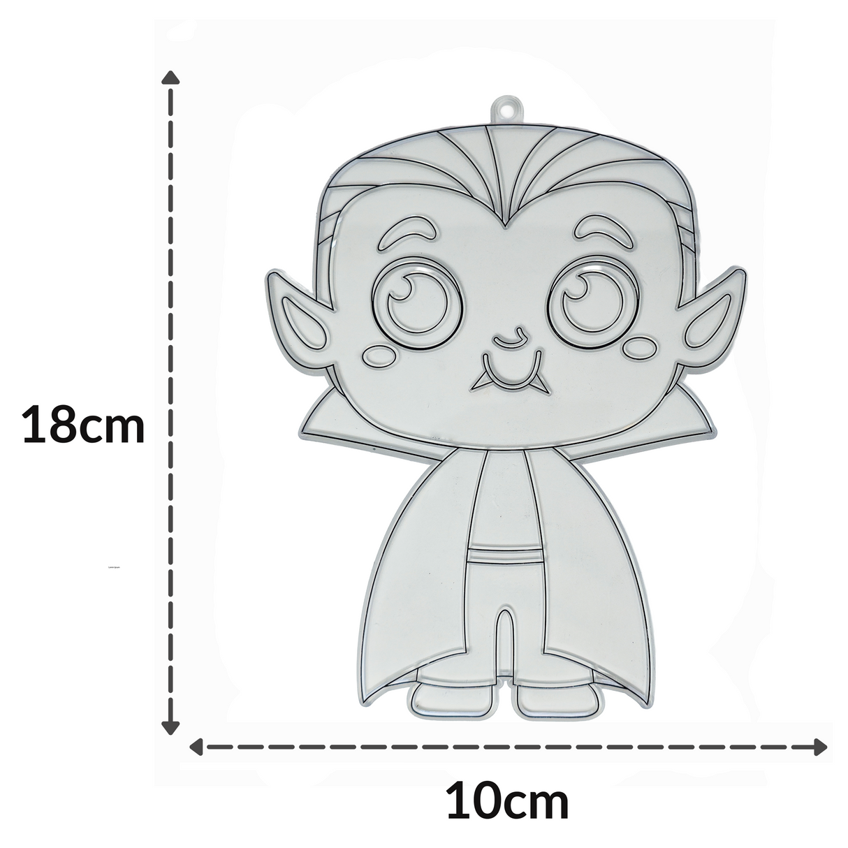 Suncatcher  -  Vampire   -  Pack of 5 with Suction Hooks