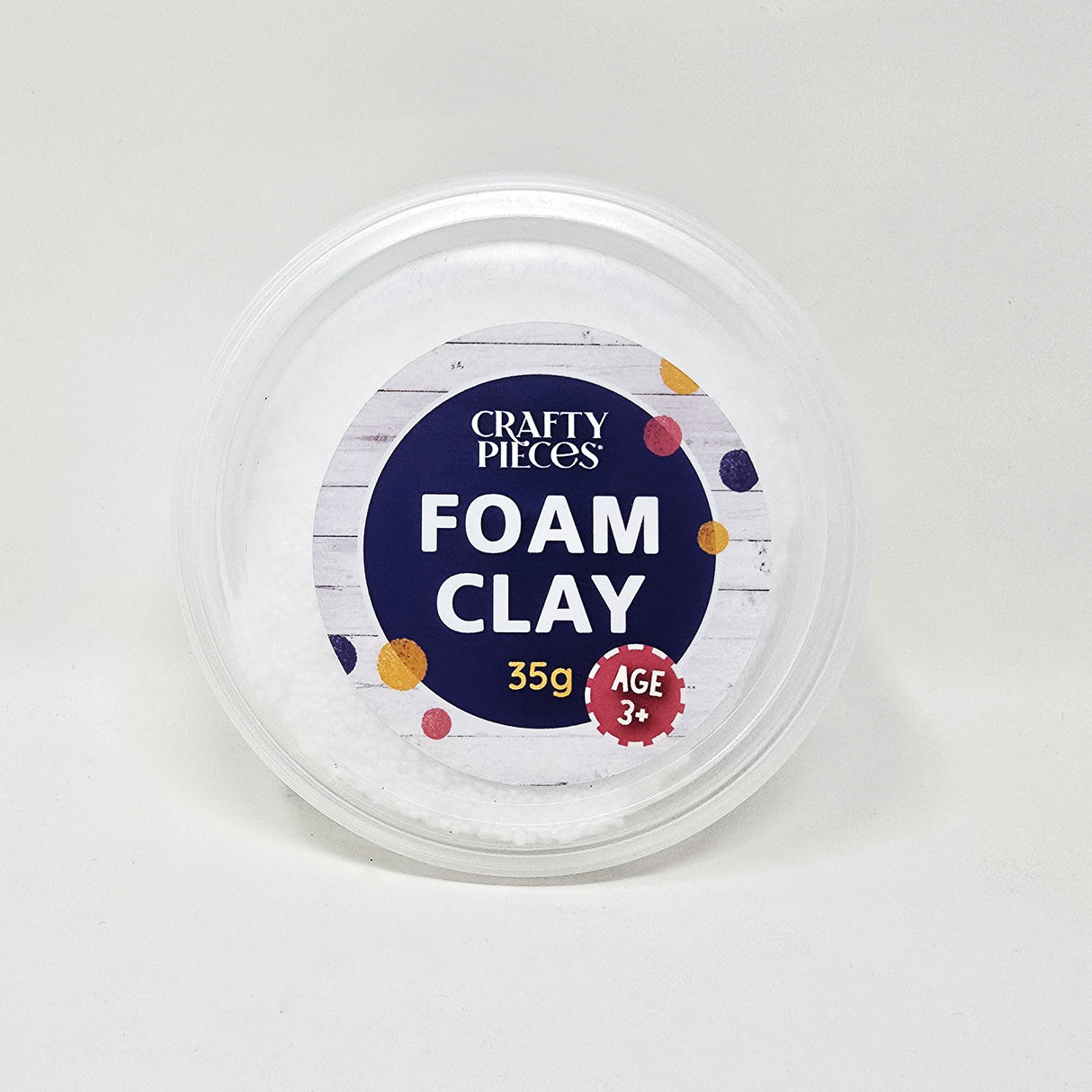 Foam Clay 35g Tub - White