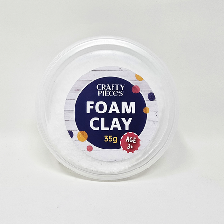 Foam Clay 35g Tub - White