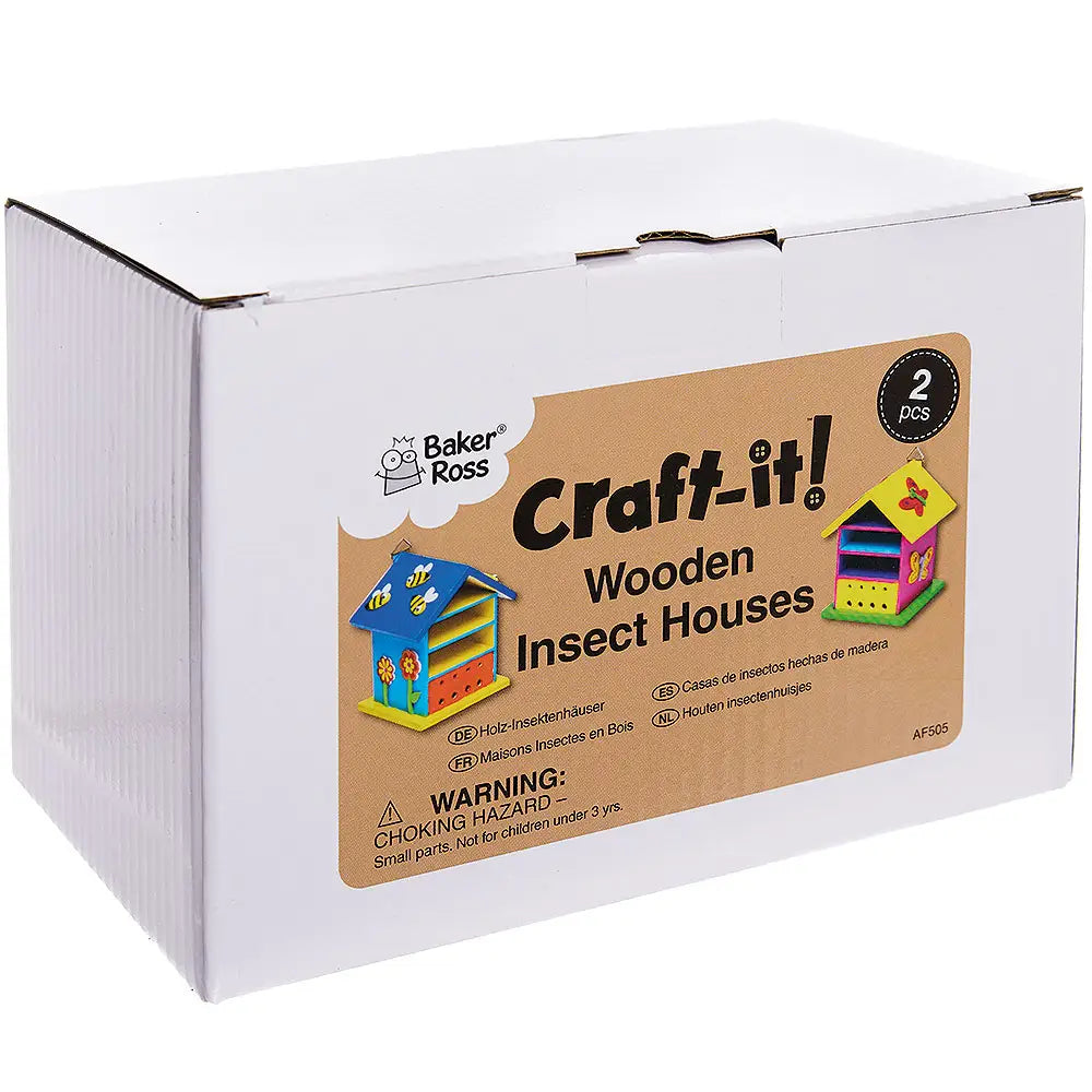 Decorate your own Insect Houses