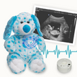 Bluey the Spotted Dog 16" Baby Heartbeat Bear