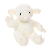 Heartbeat Stuffed Bear - Cottonball the Lamb
