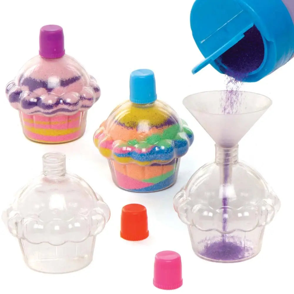 Cupcake Sand Art Bottles (x5)