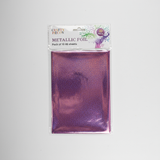 Metallic Foil - Bright Pink - Pack of 10 A5 Sheets
